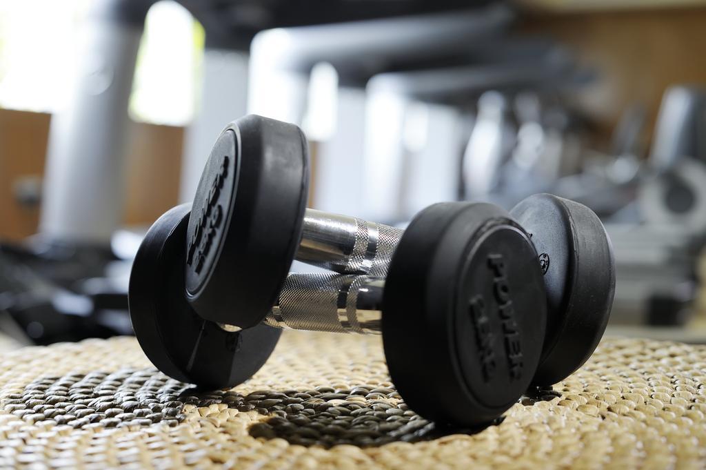 Crowne Plaza - Dubai Jumeirah By Ihg Esterno foto A 10 kg (22 lb) dumbbell